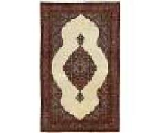 Nain Trading Tappeto Orientale Saruk Antico 210x128 Beige/Marrone Scuro (Lana, Persia/Iran, Annodato a mano)