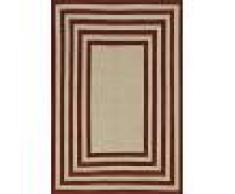 Nain Trading Tappeto Orientale Kilim Fars Design 247x171 Beige/Marrone Scuro (Persia/Iran, Lana, Tessuto a mano)