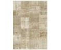 Nain Trading Tappeto Patchwork 199x141 Moderna/Design Beige (Annodato a mano, Lana, Persia/Iran)