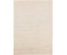 Nain Trading Tappeto Design Gabbeh Viskose 401x301 Beige (India, Annodato a mano, Viscosa)
