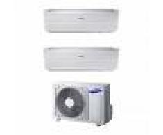 Samsung Condizionatore Samsung Dual Split Windfree Inverter 7000+7000 7+7 Btu Wifi Aj040ncj2eg R32 A++
