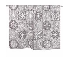 Telo da bagno in cotone a motivi piastrelle, 100x150