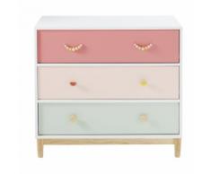 Comò bambino a 3 cassetti Tropicool