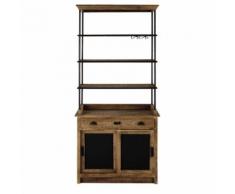 Credenza alta in massello di mango L 101 cm Germain