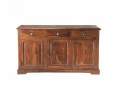 Credenza in massello di legno di sheesham verniciato L 150 cm Lubéron