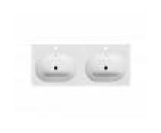Ceramica Althea PINK - Lavabo cm 121x46 doppio bacino