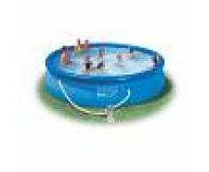 Caesaroo PISCINA TONDA FUORITERRA AUTOPORTANTE POMPA DEPURAZIONE