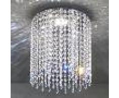 Antealuce Ike Led Plafoniera Con Pendagli In Cristallo D.30 Cm