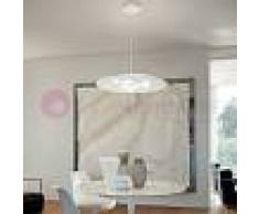 Gea Luce Srl Luna Lampada A Sospensione Moderna 60x72 Cm
