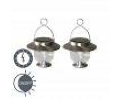Ranex Set di 2 lampade da esterno KARZ a LED solare