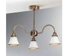 Orion Plafoniera TILDA 3 luci, ottone antico