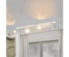 Lampenwelt.com Spot LED Justus a incasso o plafone, dimmerabile