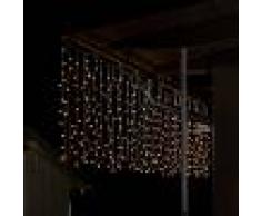 Konstmide Tenda di luce da esterni con 200 micro LED