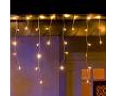 Konstmide Tenda di luce LED con 200 luci bianco caldo