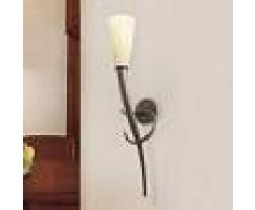 Lam Applique a fiaccola marrone Christian