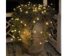 Konstmide Tenda luminosa con 80 micro LED, larghezza 2 m