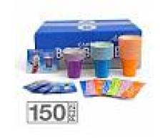 Caffè Borbone Kit Accessori Caffè Con 150 Bustine Di Zucchero + 150 Bicchierini + 150 Palettine -