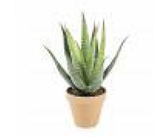 Kave Home Pianta aloe vera artificiale Zelena
