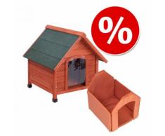 Set Cuccia per cani Spike Comfort e Isolamento - L 101 x P 84 x H 86,5 cm