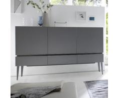 Comò Rex IV in grigio opaco