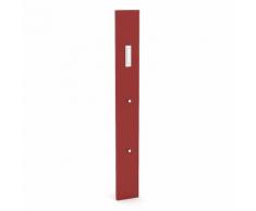 Pannello appendiabiti Brizo I in rosso lucido