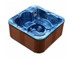 Vasca idromassaggio da esterno riscaldata blu SANREMO