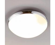 Plafoniera per il bagno Mijo, bordo cromato, IP44