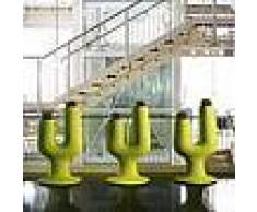 plus VASI IN POLIETILENE - MOD. CACTUS - DUE PICCOLI VANI PORTA PIANTE RICAVATI DALLA FORMA STILIZZATA DI UN CACTUS DAL BASAMENTO STABILE CHE RIMANDA AGLI ANNI '60 - CARATTERIZZA CON ORIGINALITA' AMBIENTI OUTDOOR E INDOOR - CAPACITA' Lt 8 + 8