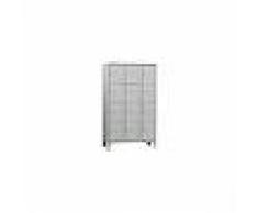 Forniture ristorazione - Armadio casellare - in lamiera d'acciaio profilata - spessore 6/10 - mod. 170/12 - n.12 posti - n.12 antine battenti - dim. ingresso vano cm l 27 x p 46,5 x h 37 - dim. cm l 105 x p 50 x h 180