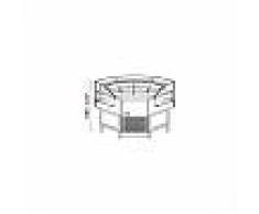 Forniture ristorazione - Angolo per vetrina snack refrigerato - mod. vbrvbdang - semilavorata da pannellare - vetri bassi dritti - refrigerazione statica - alimentazione v 230/50hz monofase - potenza w 540 - capacita' cm ³ 7,28 - dim. cm l 129,1 x p 1