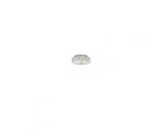 Ideal Lux Plafoniera id-roma pl6 g9 led 40cm cristallo trasparente quadrati lampada