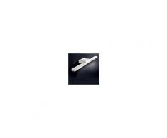 Illuminando Applique il-airone 12w led 1226lm metallo bianco lampada parete bagno specchio