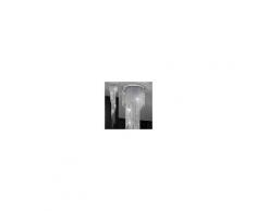 Padana Lampadari Plafoniera pd-queen 234 pll e14 led cristallo trasparente lampada soffitto