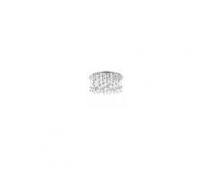 Ideal Lux Plafoniera id-moonlight pl15 g9 led metallo cromo moderna sfere cristallo