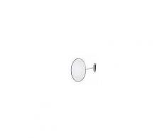 Koh-I-Noor Specchio Ingranditore Senza Illuminazione, Koh-I-Noor Serie Discolo Art.H38/1 Cromo, Ingrandimento X2, A Magazzino