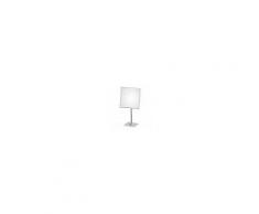 Koh-I-Noor Specchio Ingranditore Da Tavolo, Koh-I-Noor Quadrolo Senza Luci Art.64/1 Cromo, Ingrandimento X3, A Magazzino