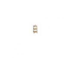 Wenko Scaffale per Bagno a 3 ripiani in Legno Norway