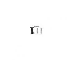 plus BASAMENTI - MOD. FROZEN TABLE - SOLIDO TAVOLO ALTO DA BAR A BASE CENTRALE IN POLIETILENE ABBINABILE AI PIANI IN HPL DI DIVERSE DIMENSIONI E COLORI (NECESSITA DI 2 STRUTTURE PER A4625, A4626, A4470 E A4471) - USO INTERNO/ESTERNO - DIMENSIONI cm Ø 45 X