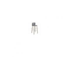 gaber Arredamento bar - Sgabello slot imbottito - mod. slot 78 bl - sedia imbottita in tessuto o pelle - telaio in legno di faggio - per uso interno - confezione da n. 4 - dim. cm l 45 x p 45 x h 107 - norma ce