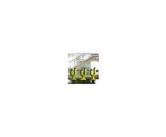 plus VASI IN POLIETILENE - MOD. CACTUS - DUE PICCOLI VANI PORTA PIANTE RICAVATI DALLA FORMA STILIZZATA DI UN CACTUS DAL BASAMENTO STABILE CHE RIMANDA AGLI ANNI '60 - CARATTERIZZA CON ORIGINALITA' AMBIENTI OUTDOOR E INDOOR - CAPACITA' Lt 8 + 8