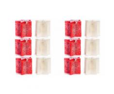Set 12 candele Star