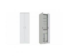 Armadio multiuso Mademoiselle Evergreen house: 2 ante - 6 ripiani