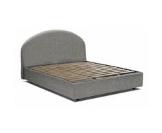 : Letto singolo / Grigio chiaro