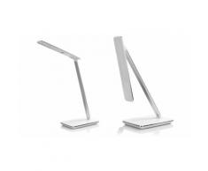 2 lampade da tavolo a LED con Qi-Charger: Bianco (93918761)