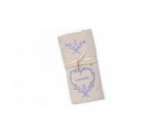 :Set 4 asciugamani Lavanda / Beige