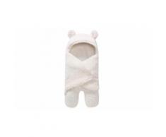 1 Coperta con cappuccio per bambini: Crema
