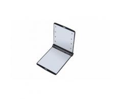 :Nero / 1 specchio portatile make up LED