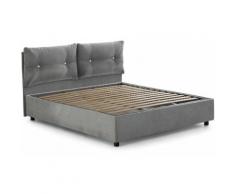 : Letto singolo / Grigio chiaro