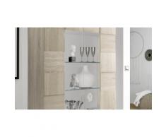 : Credenza con vetrina 2 ante