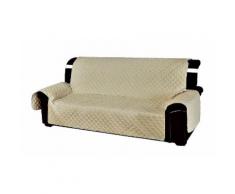 Copridivano trapuntato: Beige / 3 posti
